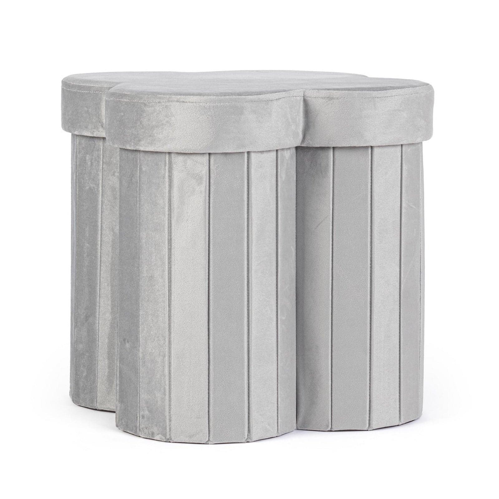 Poltrona Pouf "Jocelyn" per interno, con struttura in mdf - 33