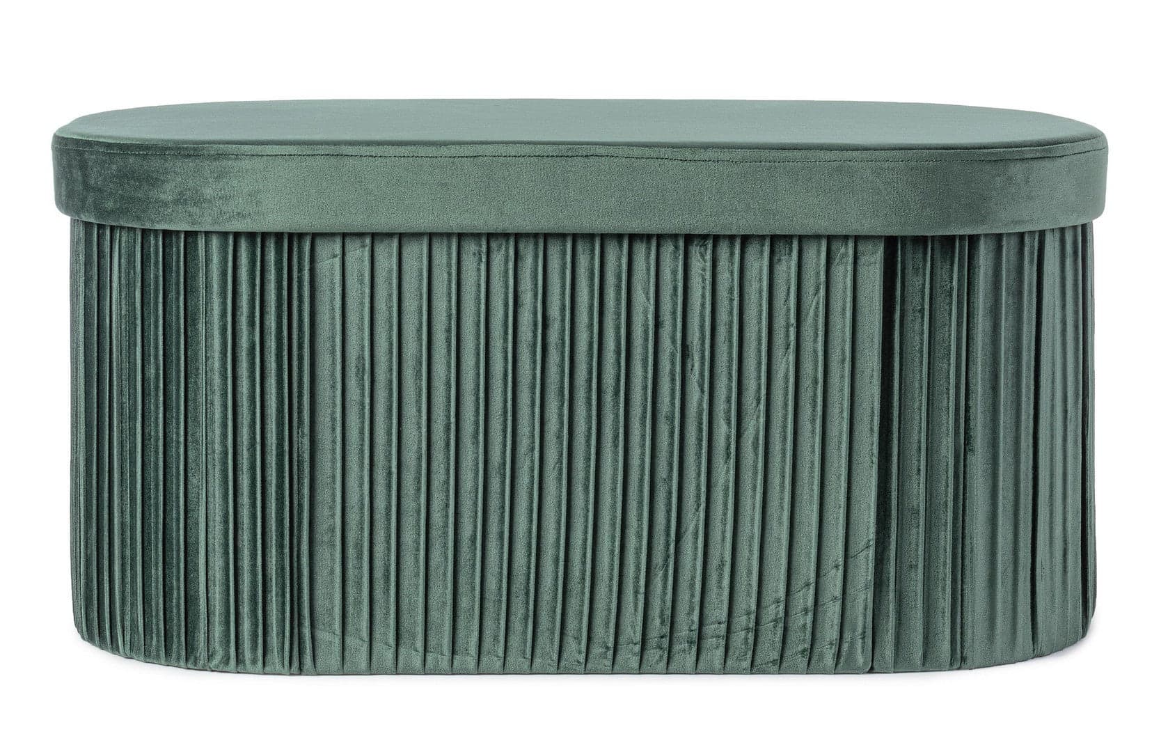 Poltrona Pouf "Jocelyn" per interno, con struttura in mdf in Ottomane e poggiapiedi Decor Space - Altamura, commercioVirtuoso.it