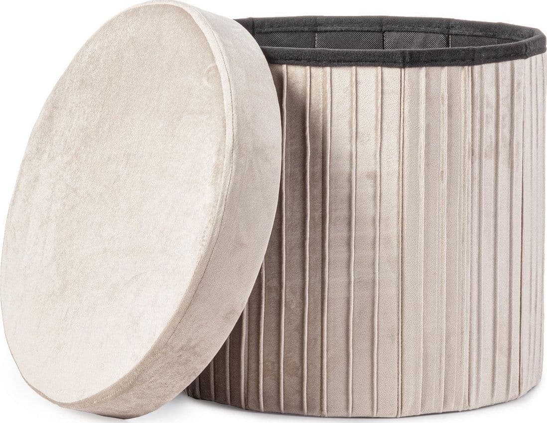 Poltrona Pouf "Jocelyn" per interno, con struttura in mdf - 24