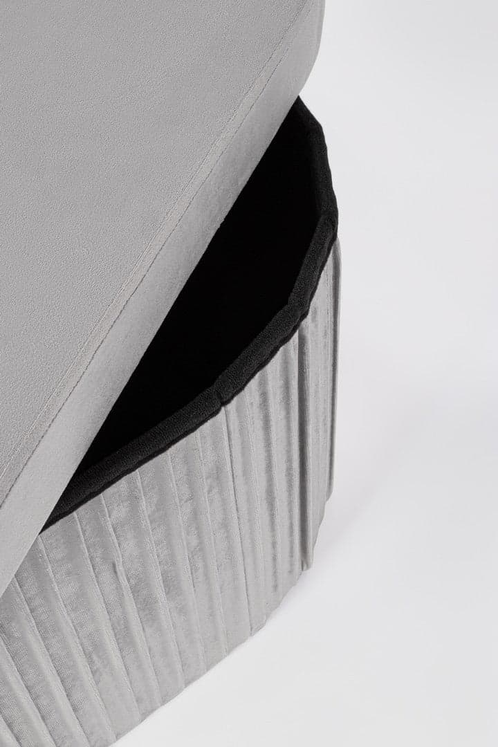 Poltrona Pouf "Jocelyn" per interno, con struttura in mdf - 33