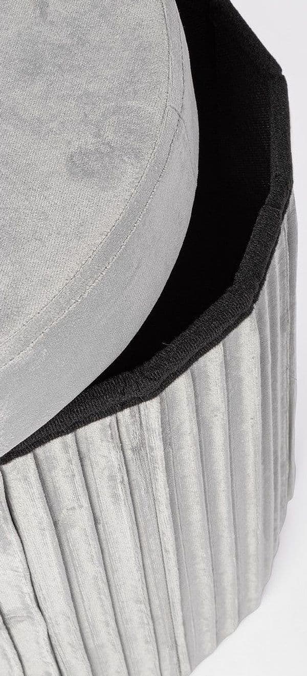 Poltrona Pouf "Jocelyn" per interno, con struttura in mdf - 37