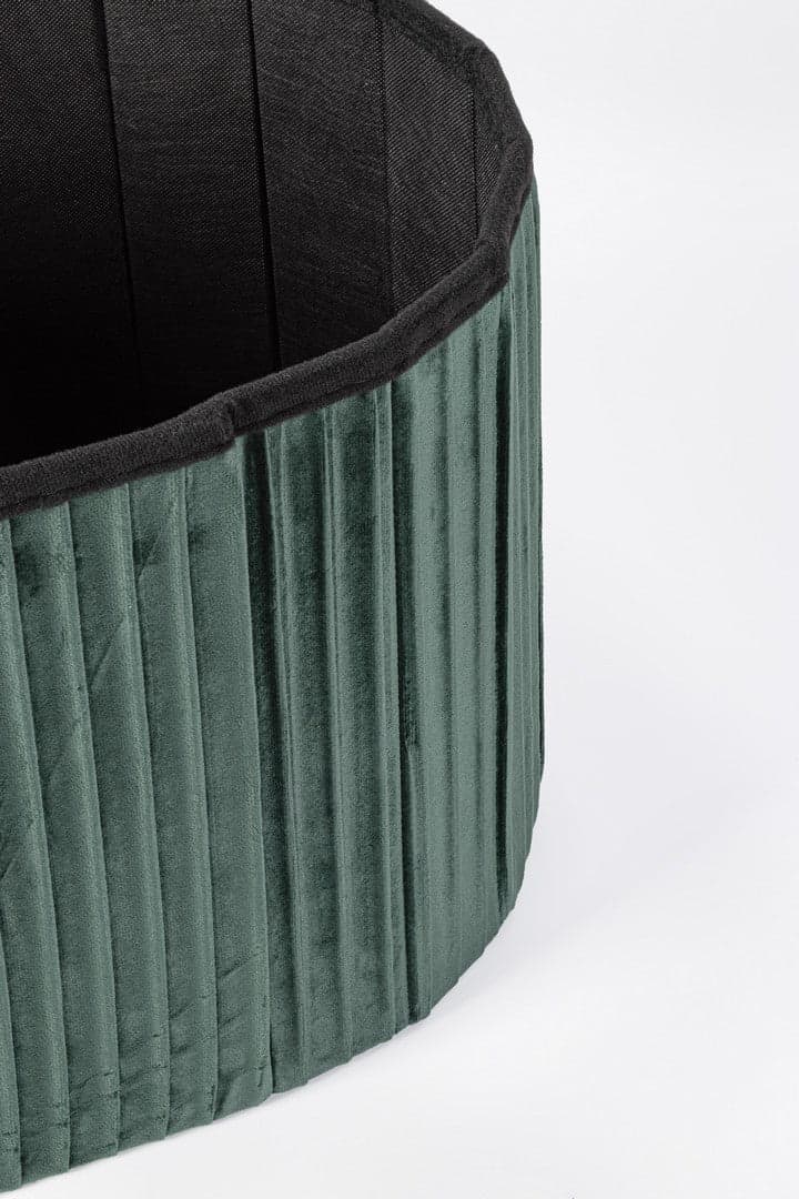 Poltrona Pouf "Jocelyn" per interno, con struttura in mdf in Ottomane e poggiapiedi Decor Space - Altamura, commercioVirtuoso.it