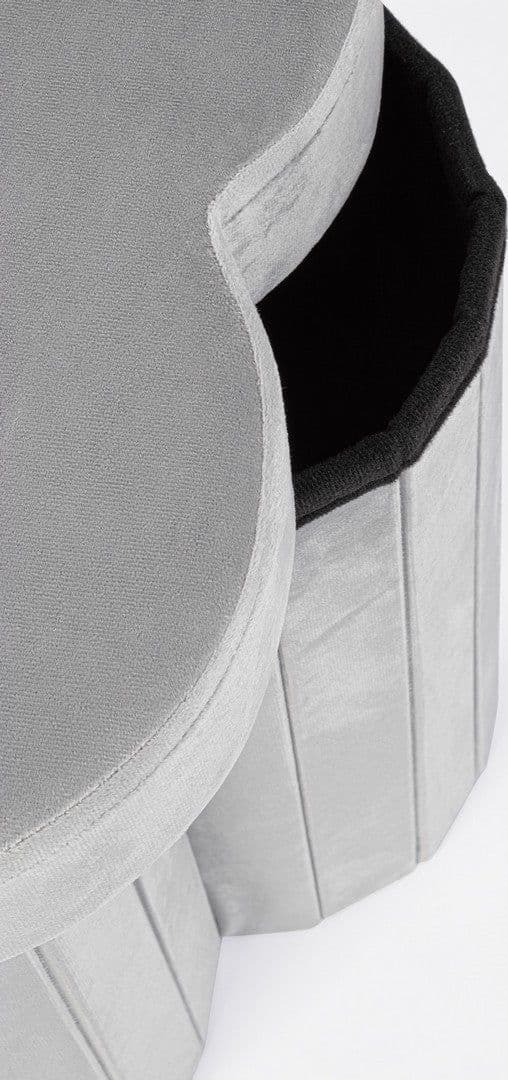 Poltrona Pouf "Jocelyn" per interno, con struttura in mdf - 42
