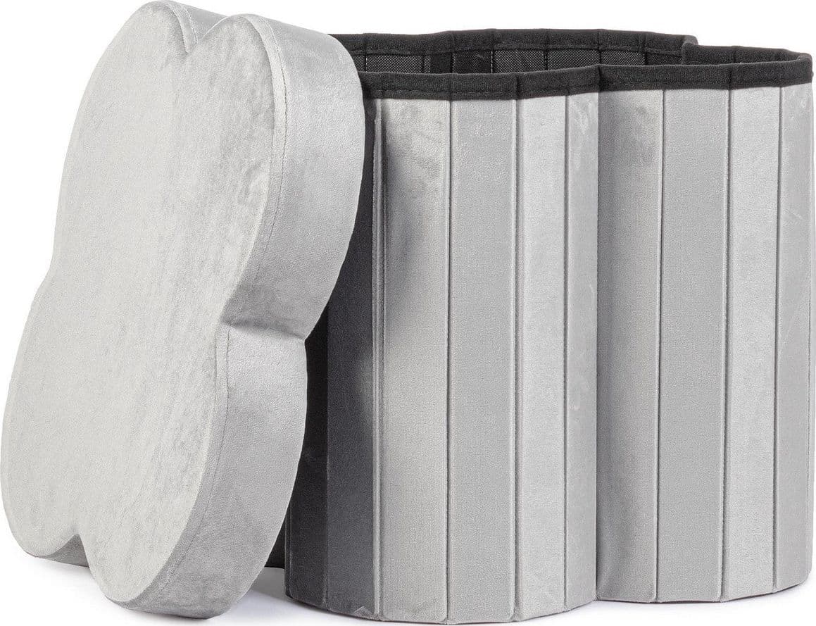 Poltrona Pouf "Jocelyn" per interno, con struttura in mdf - 44