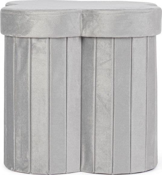 Poltrona Pouf "Jocelyn" per interno, con struttura in mdf - 45
