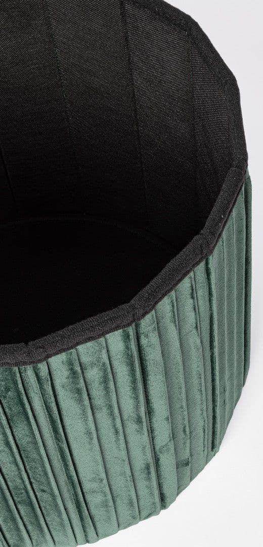 Poltrona Pouf "Jocelyn" per interno, con struttura in mdf in Ottomane e poggiapiedi Decor Space - Altamura, commercioVirtuoso.it