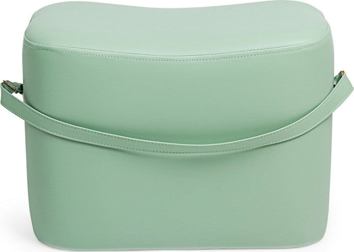 Poltrona Pouf "Giona" per interno, con struttura in mdf e compensato da 51x34x35cm in Ottomane e poggiapiedi Decor Space - Altamura, commercioVirtuoso.it