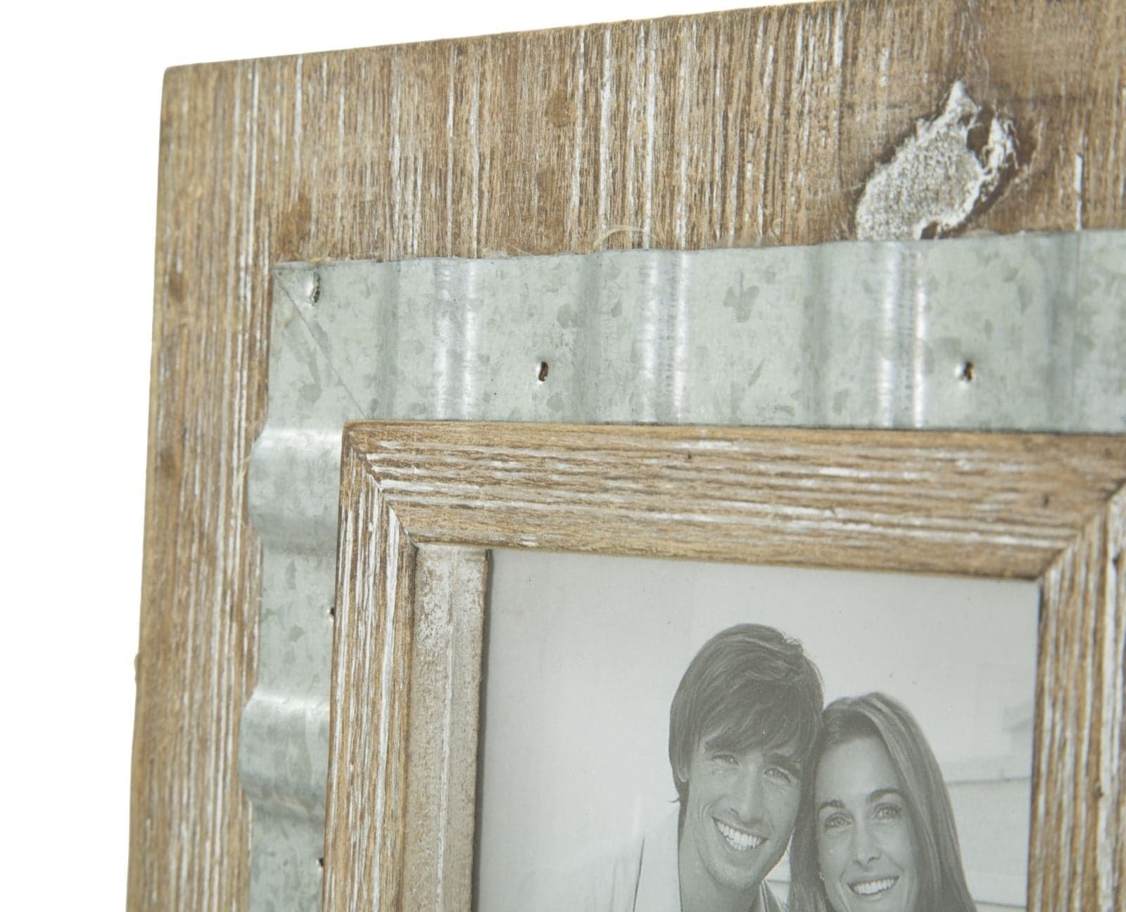 Cornice decorativa in legno MDF e ferro per foto ricordo in Cornici da parete e da tavolo Decor Space - Altamura, commercioVirtuoso.it