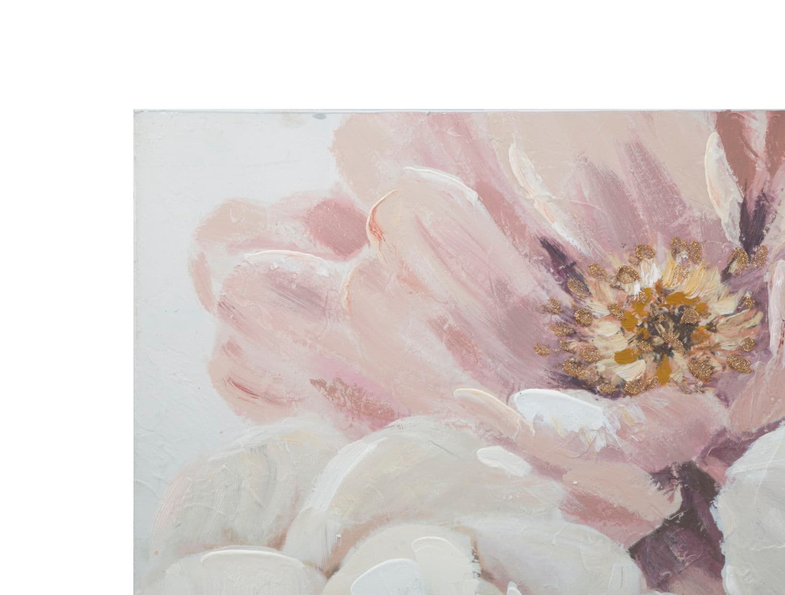 Dipinto su tela rose con intelaiatura in legno per decorazioni ambienti in Poster e stampe Decor Space - Altamura, commercioVirtuoso.it