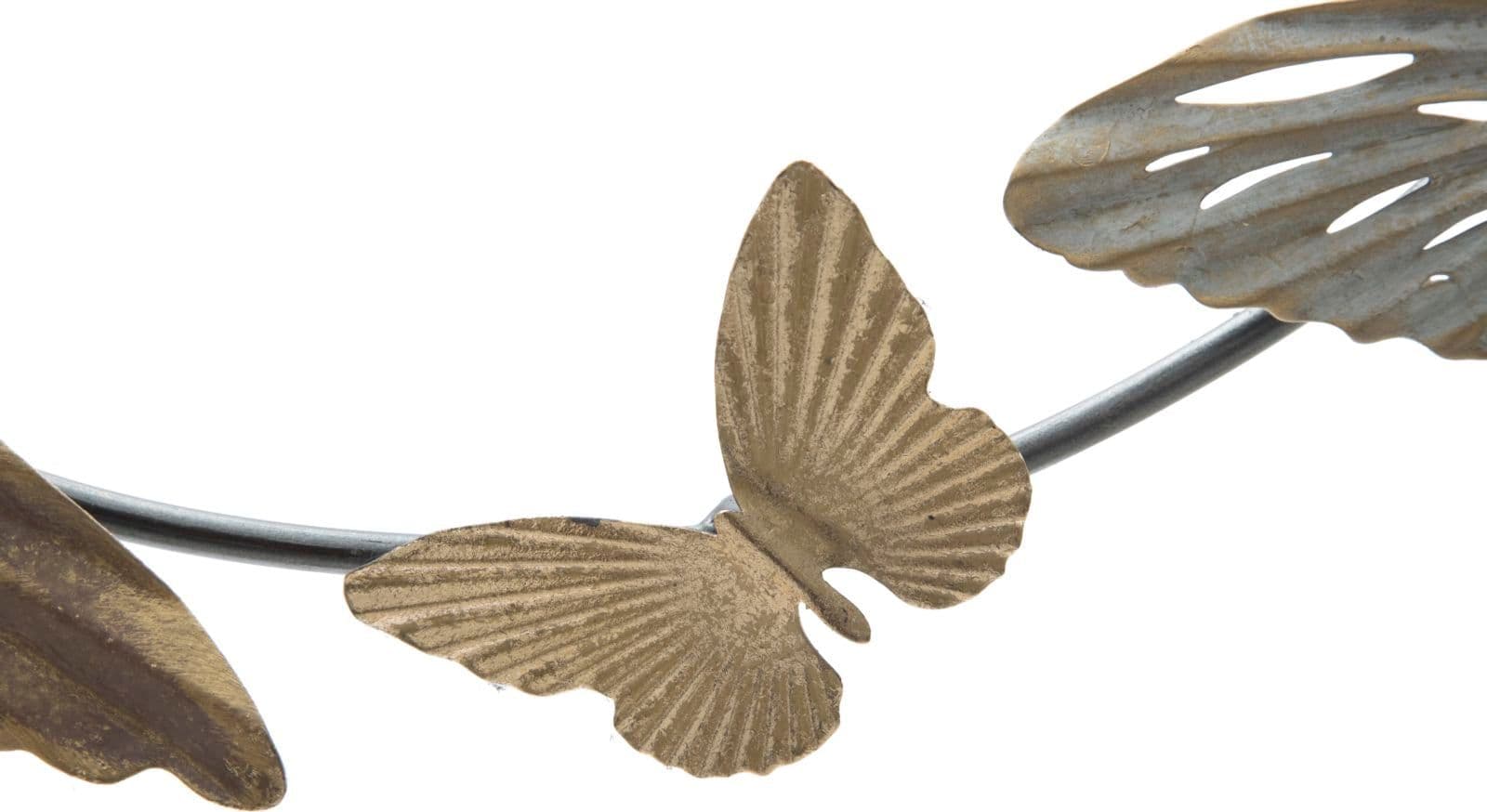 Composizione farfalle decorative in ferro per decorazioni ambienti in Sculture a parete Decor Space - Altamura, commercioVirtuoso.it
