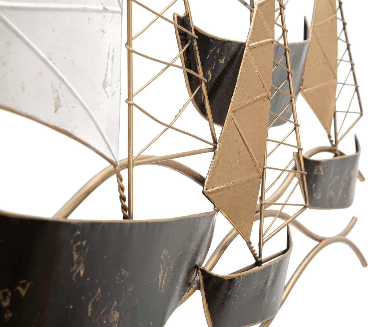 Pannello decorativo regata in ferro per decorazioni ambienti in Sculture a parete Decor Space - Altamura, commercioVirtuoso.it
