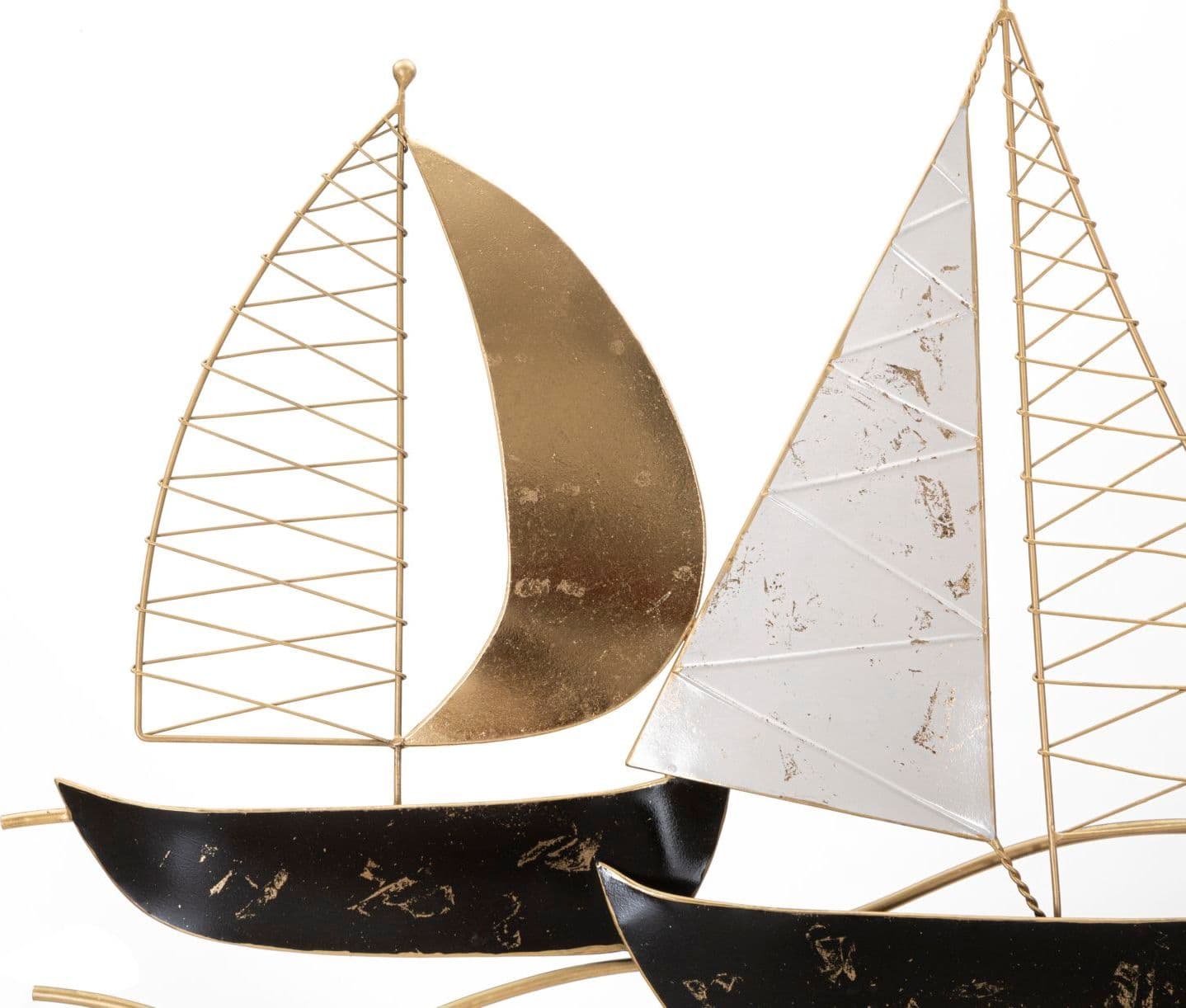 Pannello decorativo regata in ferro per decorazioni ambienti in Sculture a parete Decor Space - Altamura, commercioVirtuoso.it