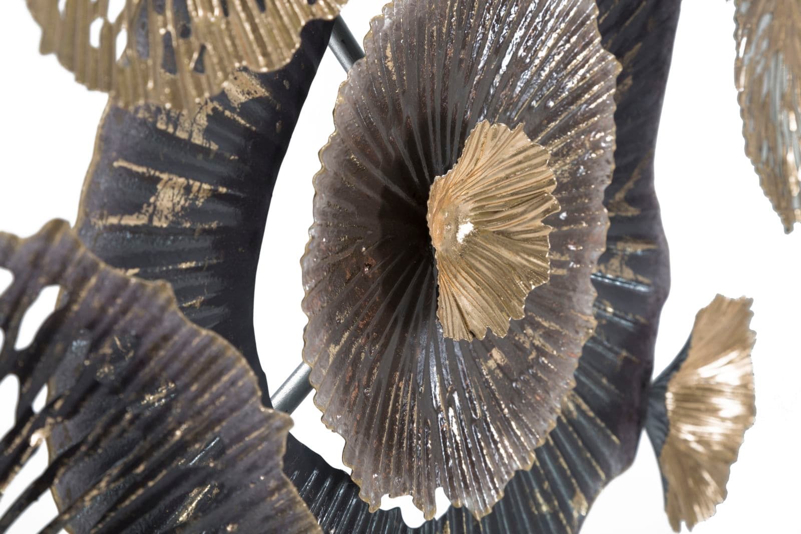 Composizione floreale decorativa Browny in ferro per decorazioni ambienti in Fiori artificiali Decor Space - Altamura, commercioVirtuoso.it