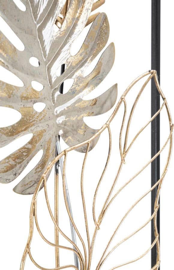 Pannello decorativo Plam in ferro per decorazioni ambienti in Sculture a parete Decor Space - Altamura, commercioVirtuoso.it
