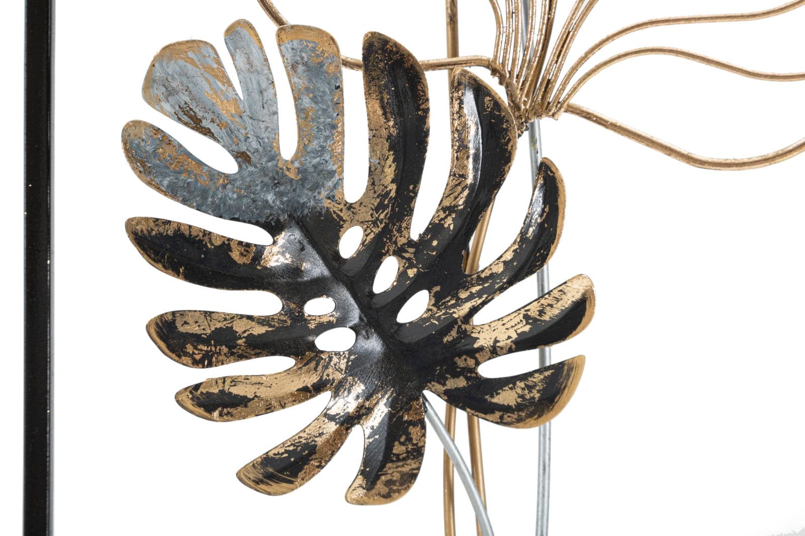Pannello decorativo Plam in ferro per decorazioni ambienti in Sculture a parete Decor Space - Altamura, commercioVirtuoso.it