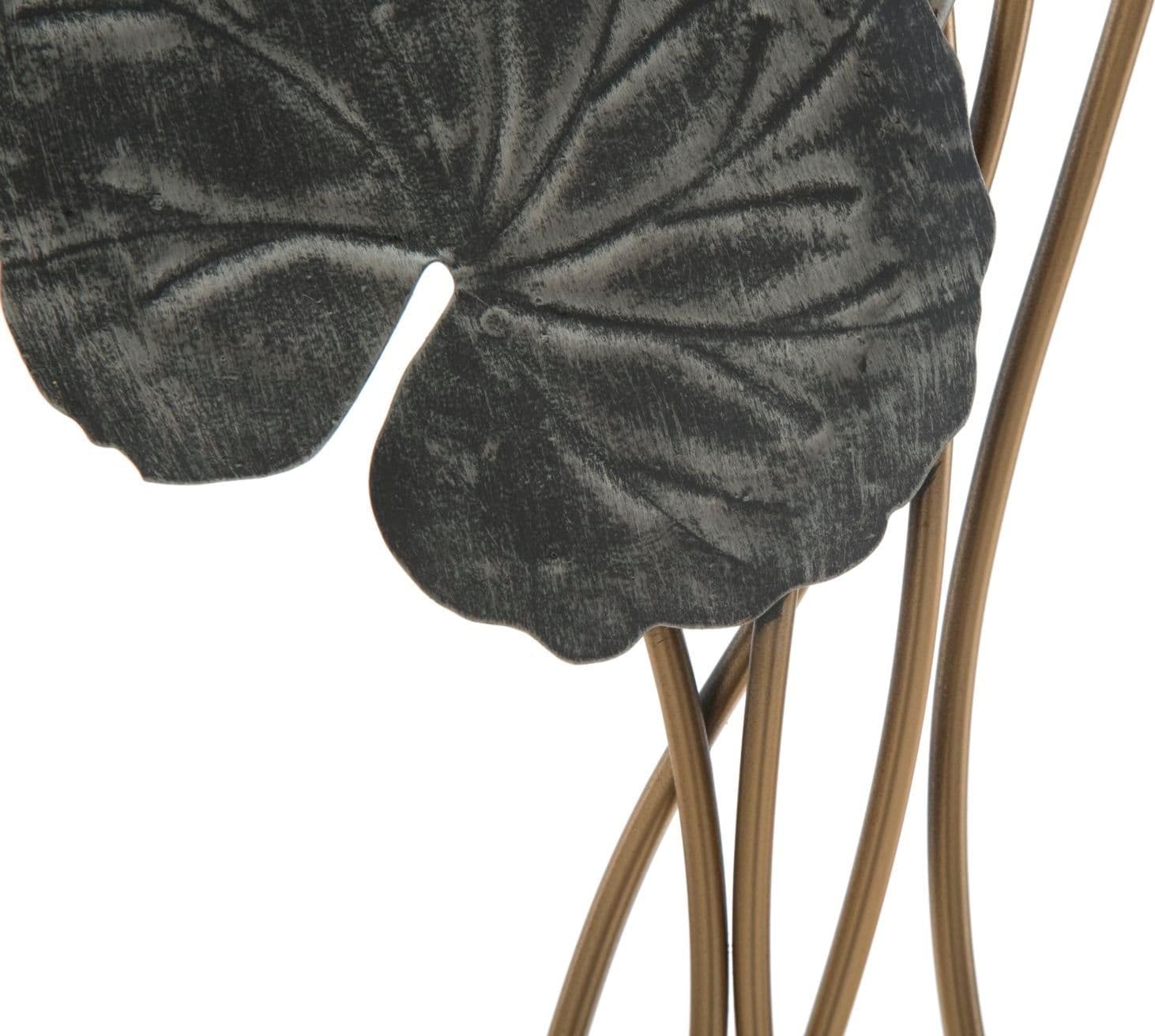 Composizione foglie decorative Ory in ferro per decorazioni ambienti in Sculture a parete Decor Space - Altamura, commercioVirtuoso.it