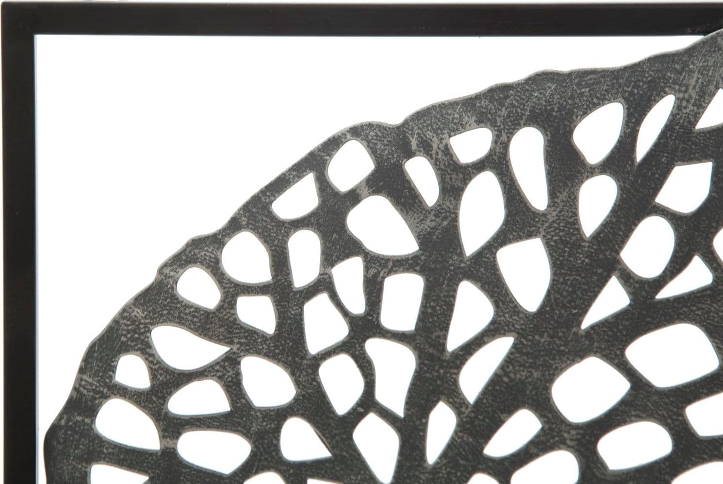 Composizione foglie decorative Ory in ferro per decorazioni ambienti in Sculture a parete Decor Space - Altamura, commercioVirtuoso.it
