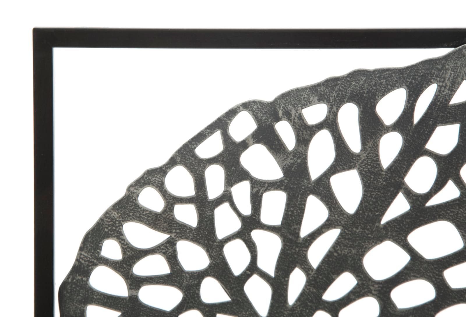 Composizione foglie decorative Ory in ferro per decorazioni ambienti in Sculture a parete Decor Space - Altamura, commercioVirtuoso.it