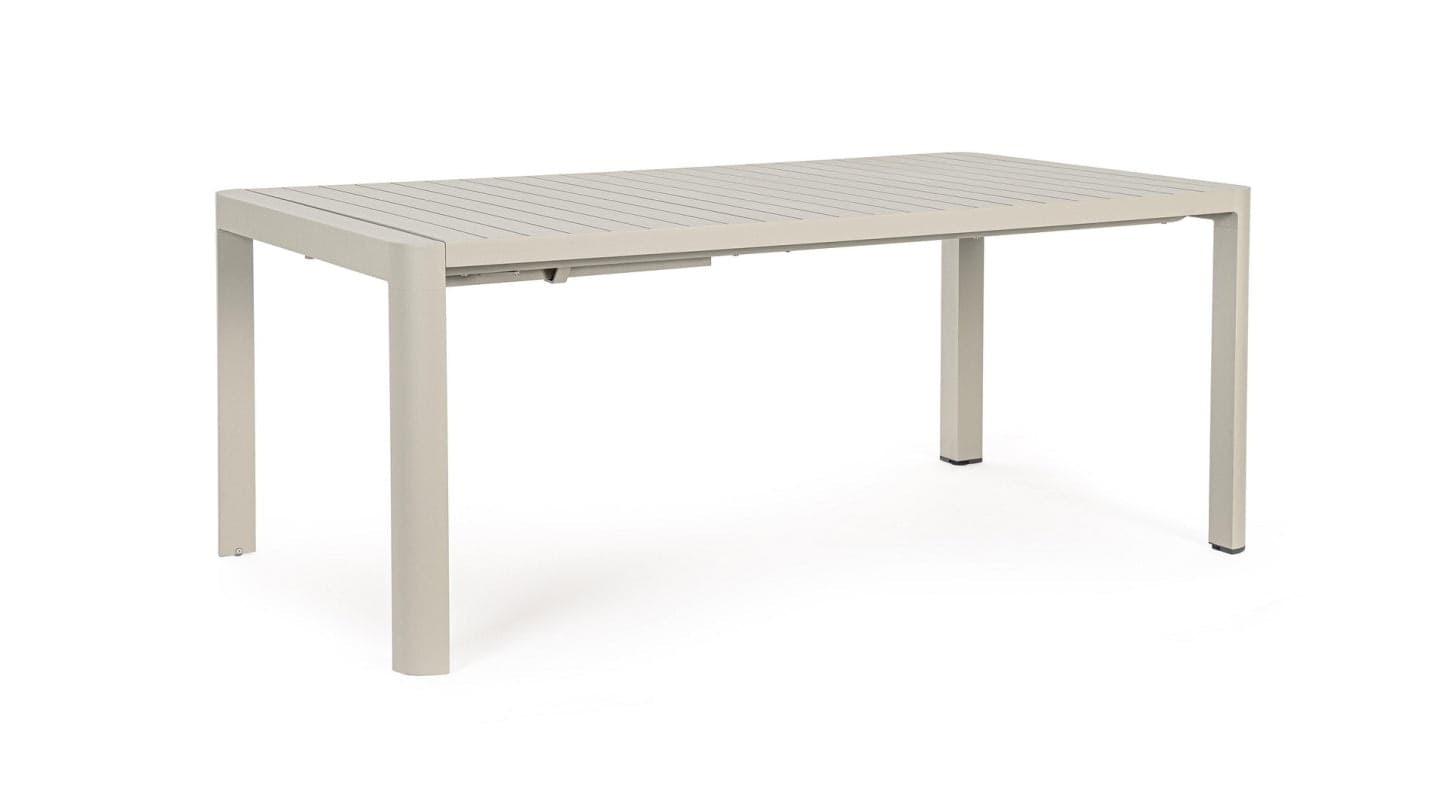 Tavolo allungabile "Kiplin" struttura in alluminio 180/240 cm da esterno in Tavoli standard Decor Space - Altamura, commercioVirtuoso.it