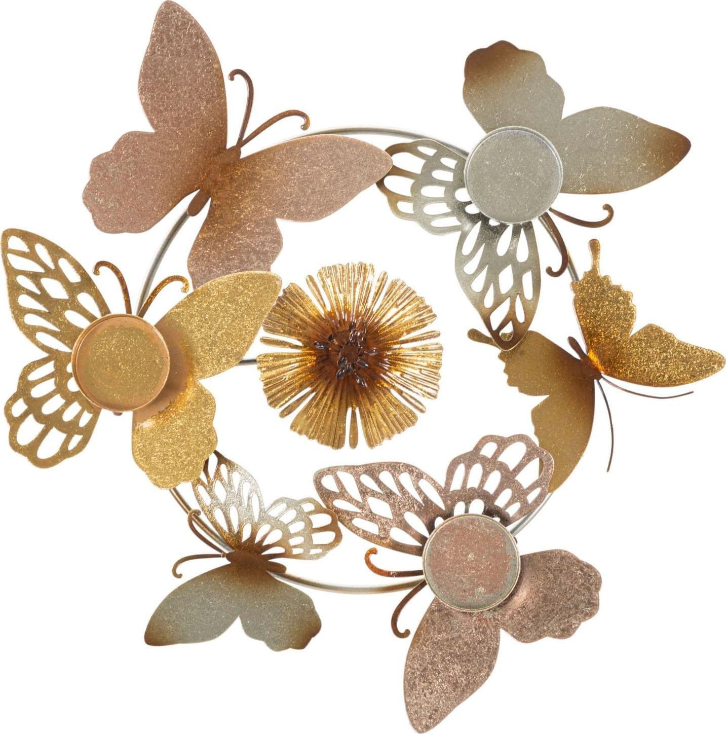 Porta candela decorativo con struttura in metallo per interni in Candelabri Decor Space - Altamura, commercioVirtuoso.it