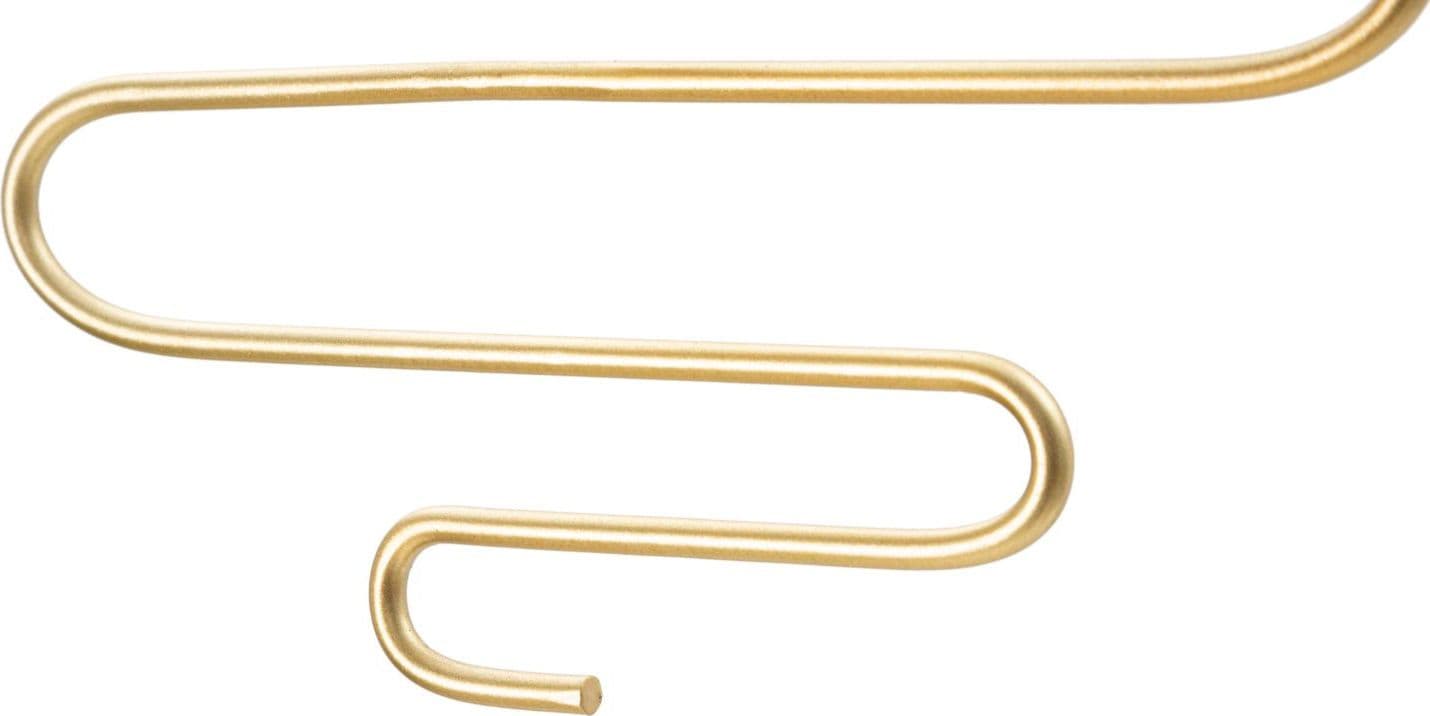 Porta candela da muro "Alid" in metallo color oro per interni set da 2 in Portacandele a parete Decor Space - Altamura, commercioVirtuoso.it