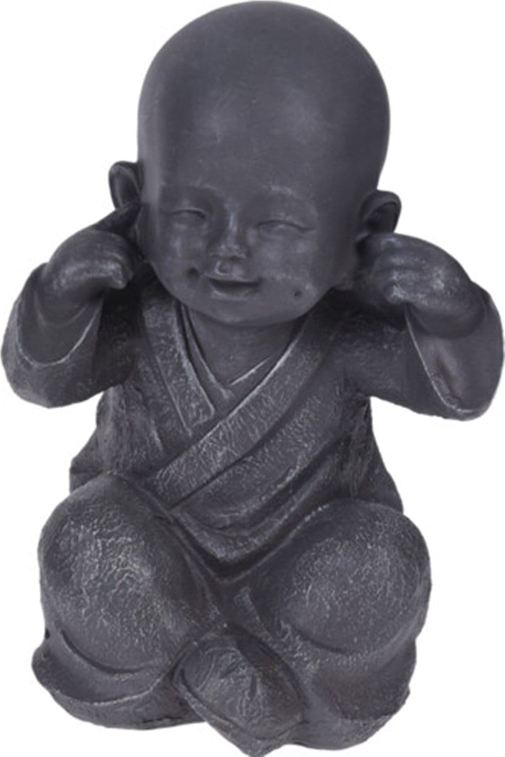 Statua decorativa in resina monaco Shaolin per veranda e giardino h 27 cm in Statue Decor Space - Altamura, commercioVirtuoso.it