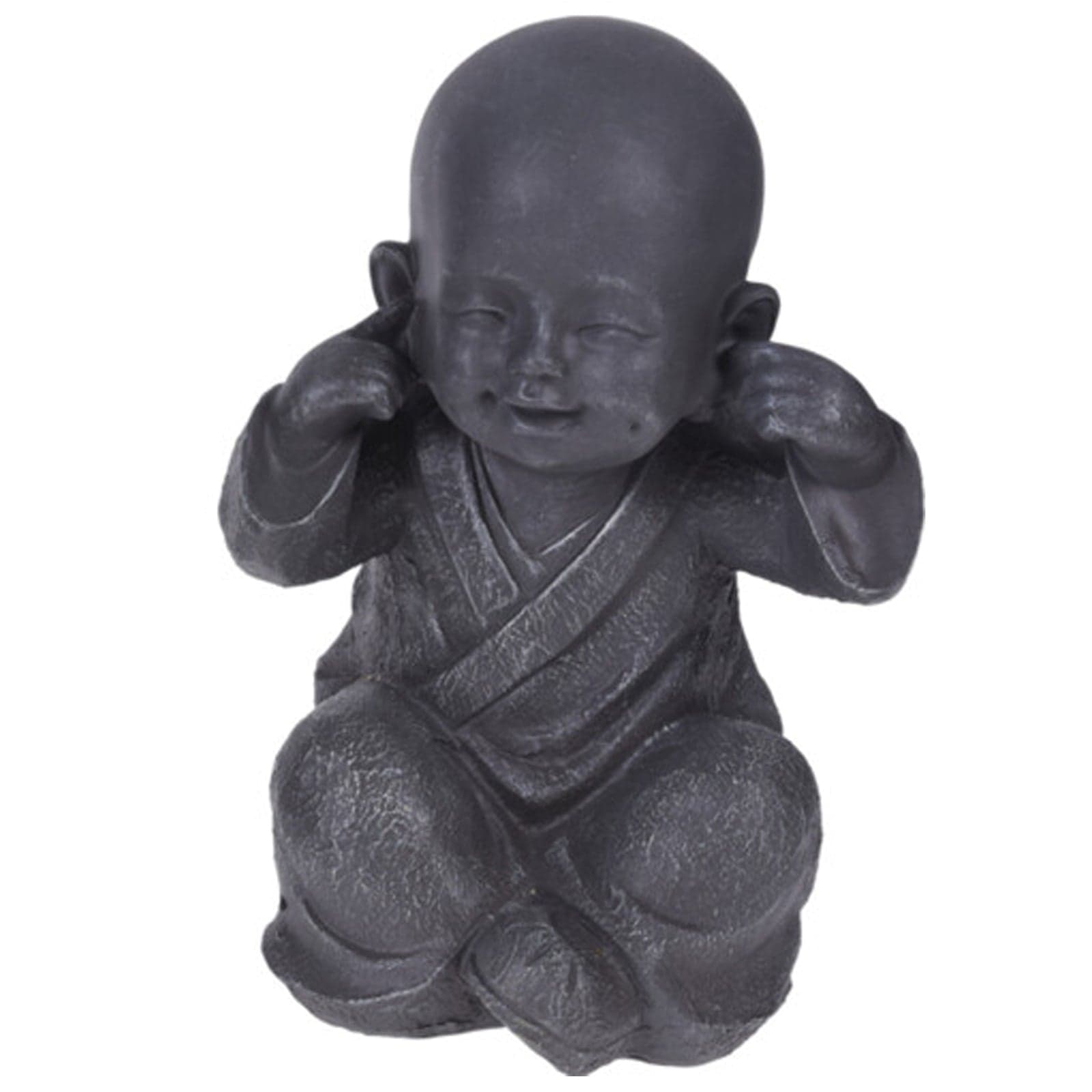 Statua decorativa in resina monaco Shaolin per veranda e giardino h 27 cm in Statue Decor Space - Altamura, commercioVirtuoso.it