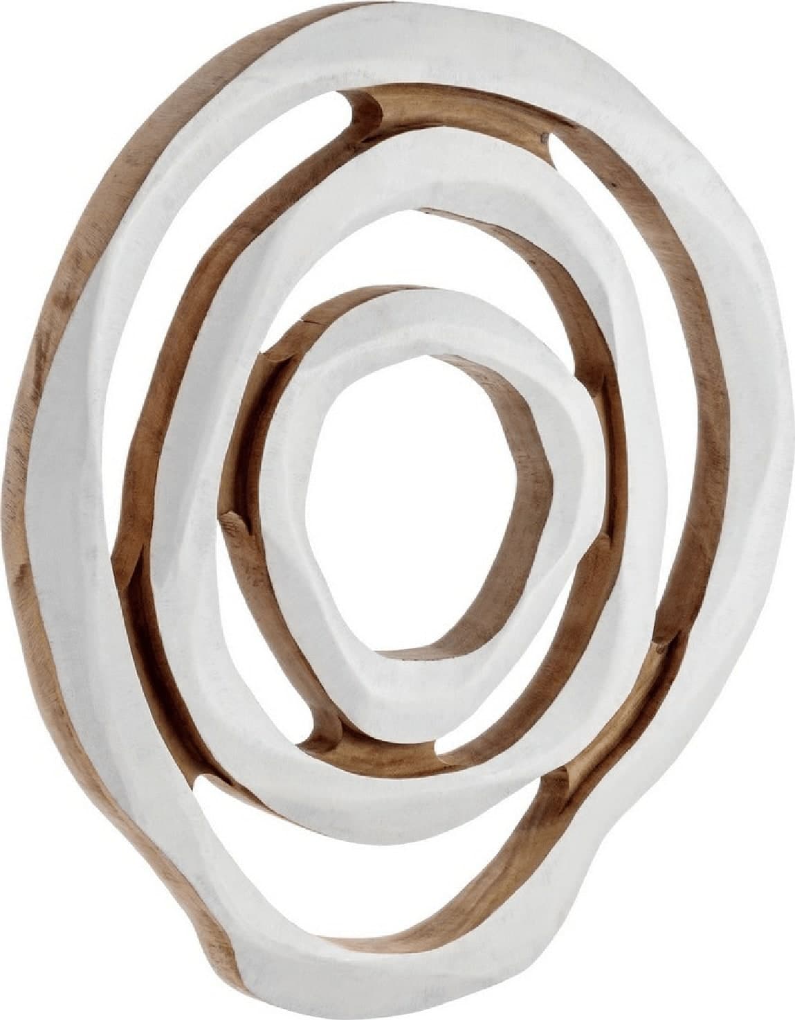 Decorazione parete lenwood bianca, legno suar massiccio, finitura finale a base di introcellulosa in Sculture a parete Decor Space - Altamura, commercioVirtuoso.it