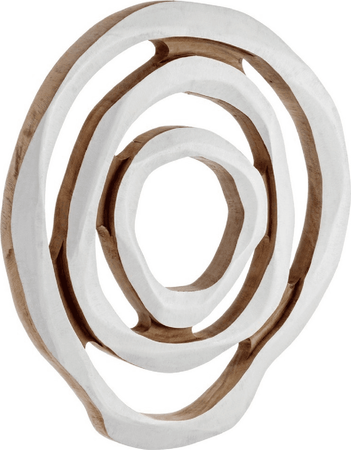 Decorazione parete lenwood bianca, legno suar massiccio, finitura finale a base di introcellulosa in Sculture a parete Decor Space - Altamura, commercioVirtuoso.it