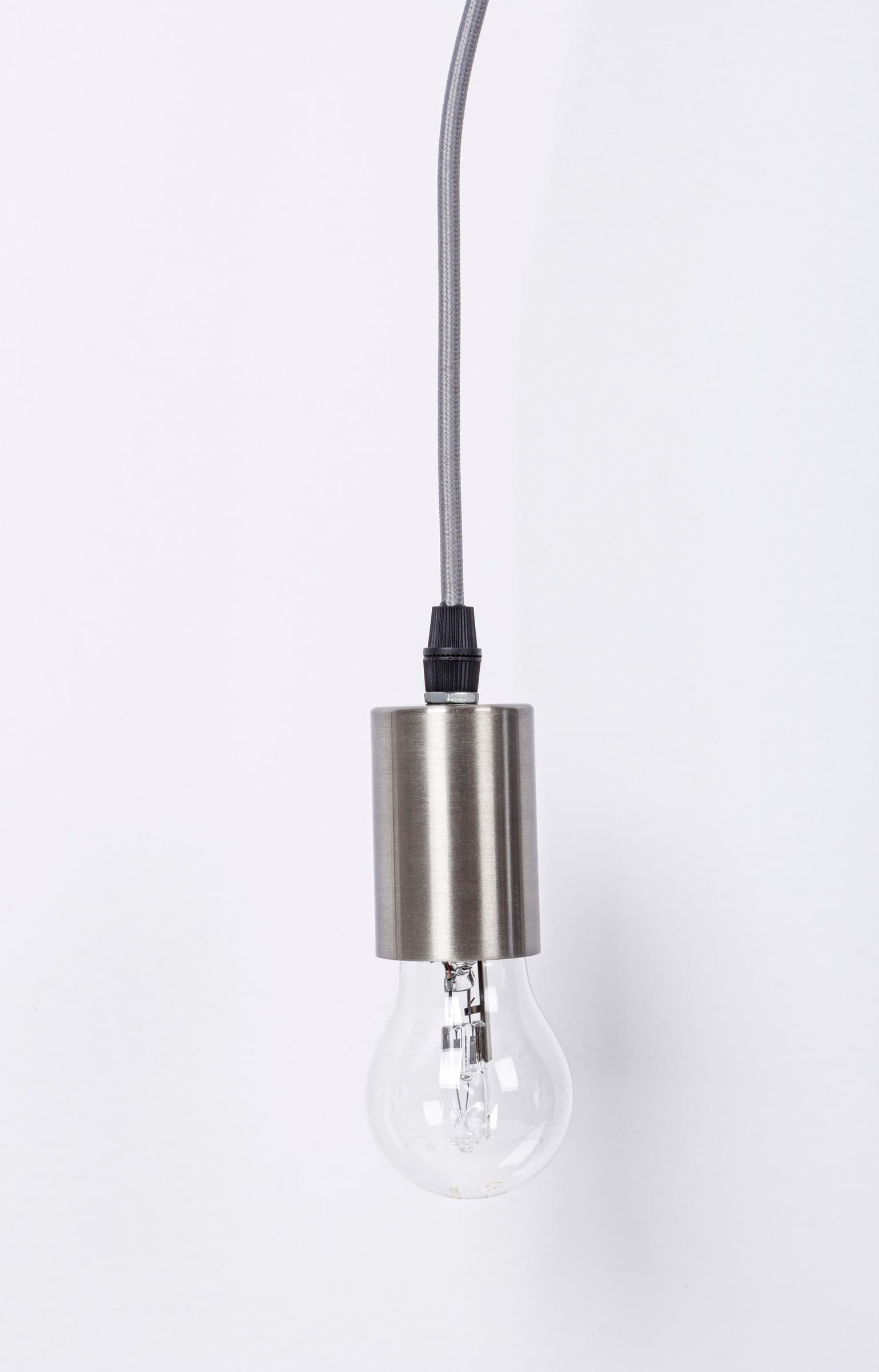 Lampadario "Oldish Light Met" in acciaio h 120 cm in Lampade a sospensione Decor Space - Altamura, commercioVirtuoso.it