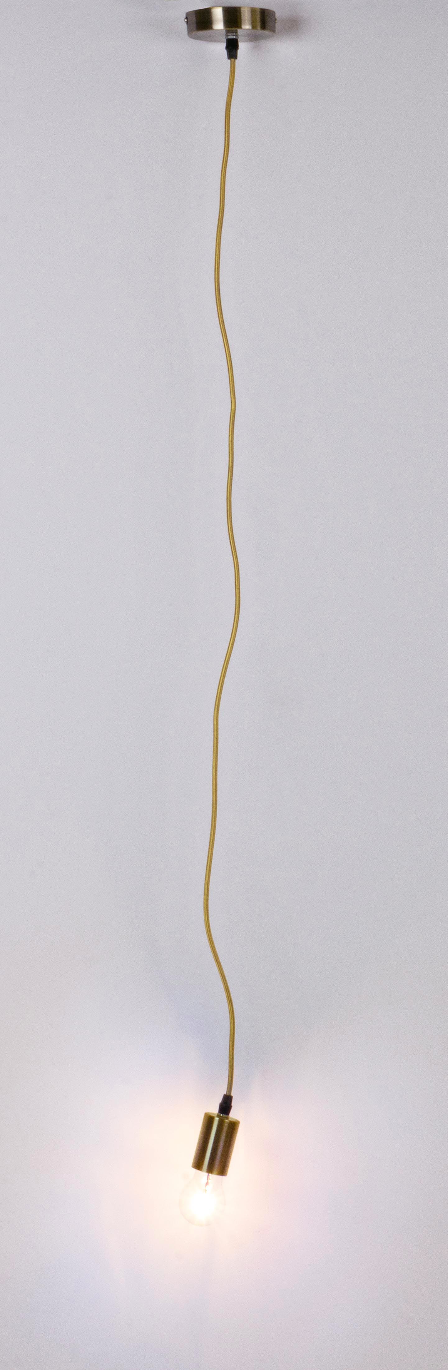 Lampadario "Oldish Light Met" in acciaio h 120 cm in Lampade a sospensione Decor Space - Altamura, commercioVirtuoso.it
