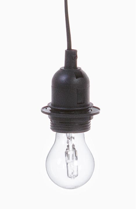 Lampadario "Filo Elettrico" nero h 120 cm in Lampade a sospensione Decor Space - Altamura, commercioVirtuoso.it