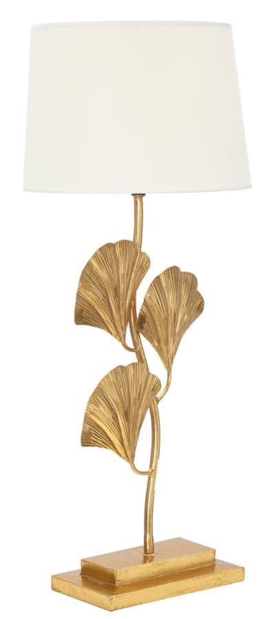 Lampada da tavolo "Glamy" struttura in metallo e tessuto per interni in Lampade da tavolo e abat-jour Decor Space - Altamura, commercioVirtuoso.it