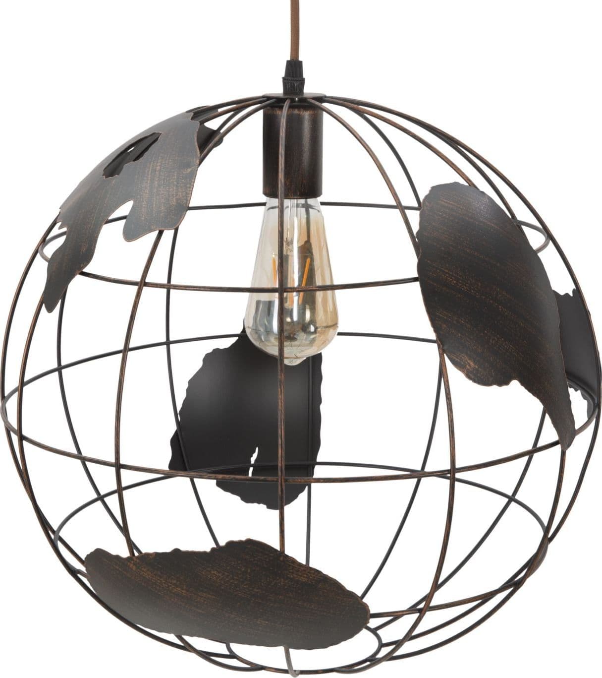 Lampadario stile planisfero in metallo per interni in Lampade a sospensione Decor Space - Altamura, commercioVirtuoso.it