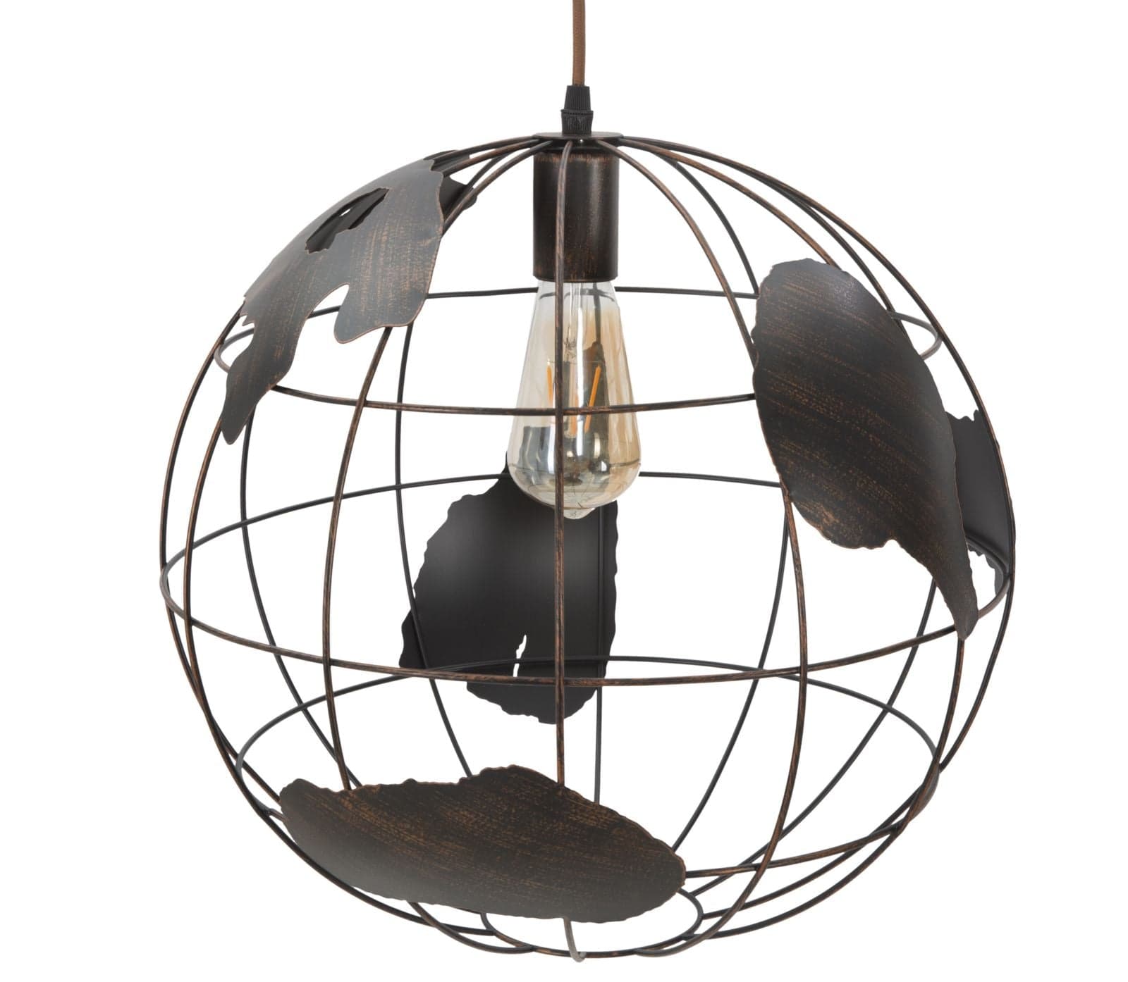 Lampadario stile planisfero in metallo per interni in Lampade a sospensione Decor Space - Altamura, commercioVirtuoso.it