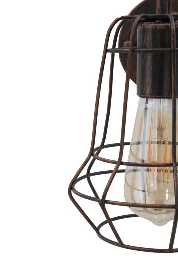 Lampada da muro con struttura in metallo per interni in Applique Decor Space - Altamura, commercioVirtuoso.it