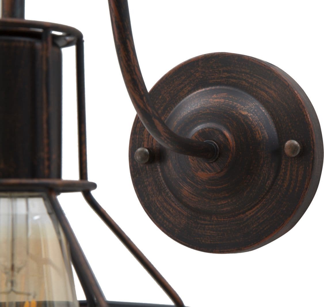 Lampada da muro con struttura in metallo per interni in Applique Decor Space - Altamura, commercioVirtuoso.it