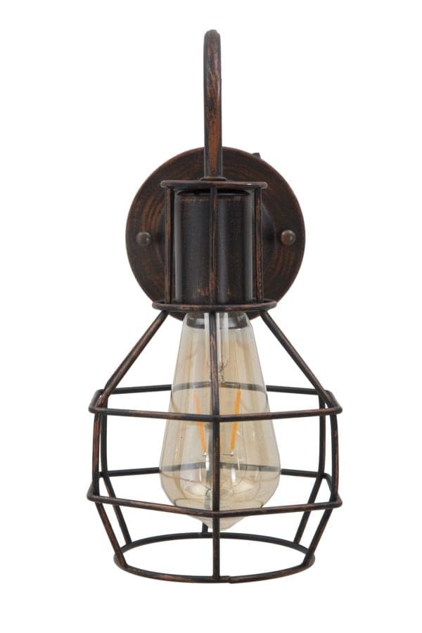 Lampada da muro con struttura in metallo per interni in Applique Decor Space - Altamura, commercioVirtuoso.it