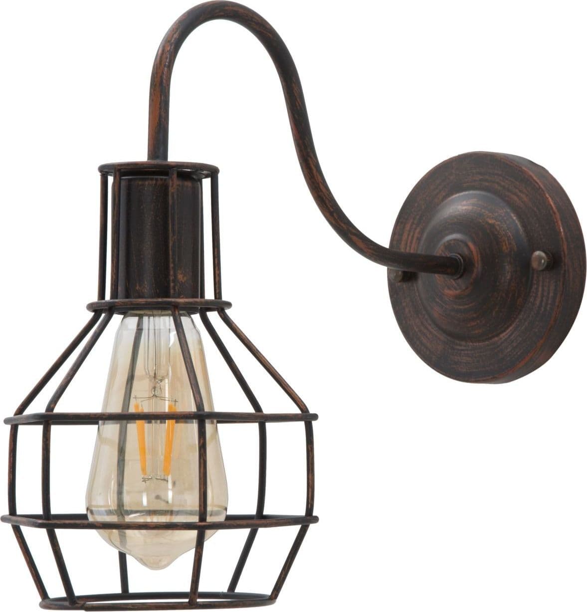 Lampada da muro con struttura in metallo per interni in Applique Decor Space - Altamura, commercioVirtuoso.it