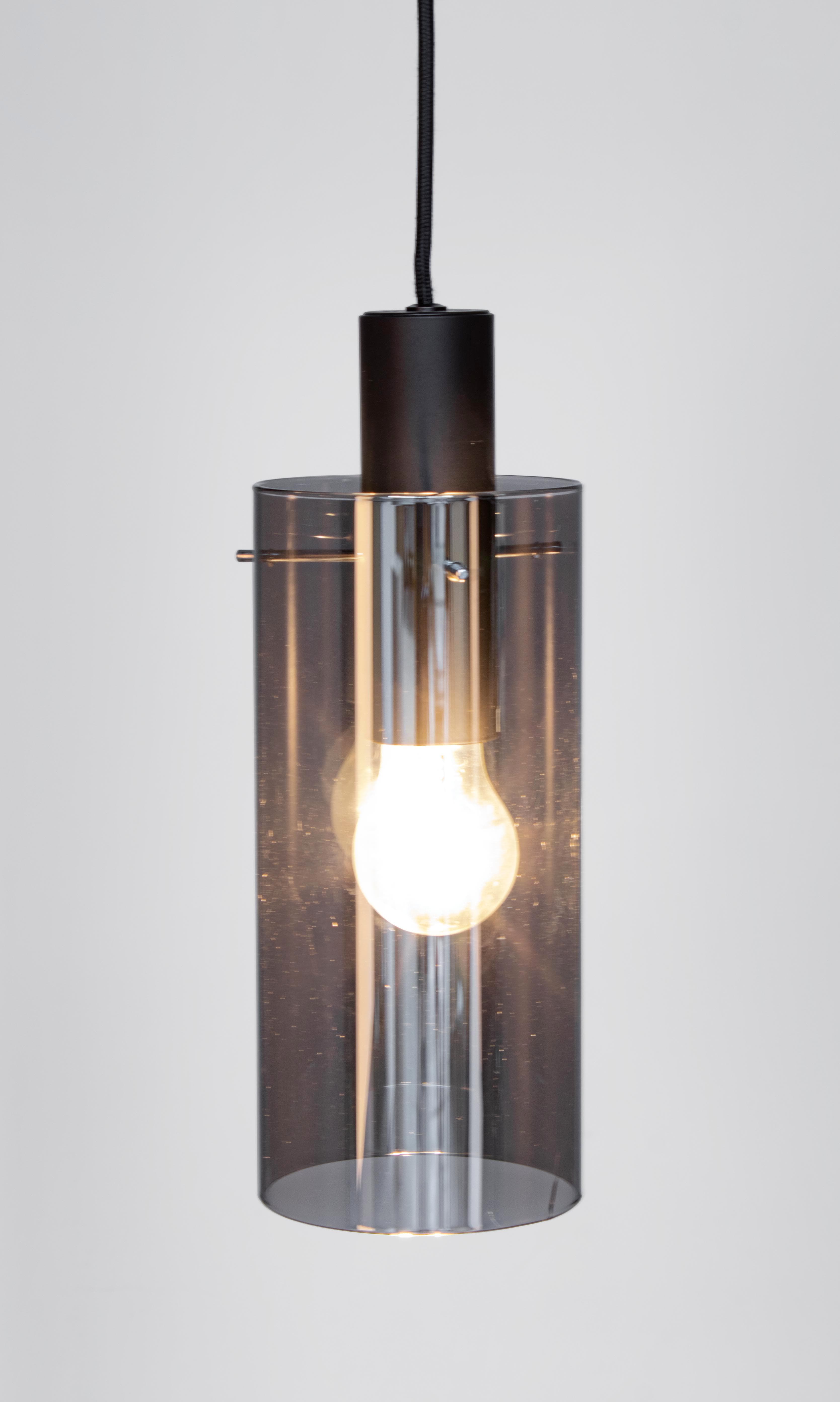 Lampadario "Aglow" in acciaio e vetro in Lampadari Decor Space - Altamura, commercioVirtuoso.it