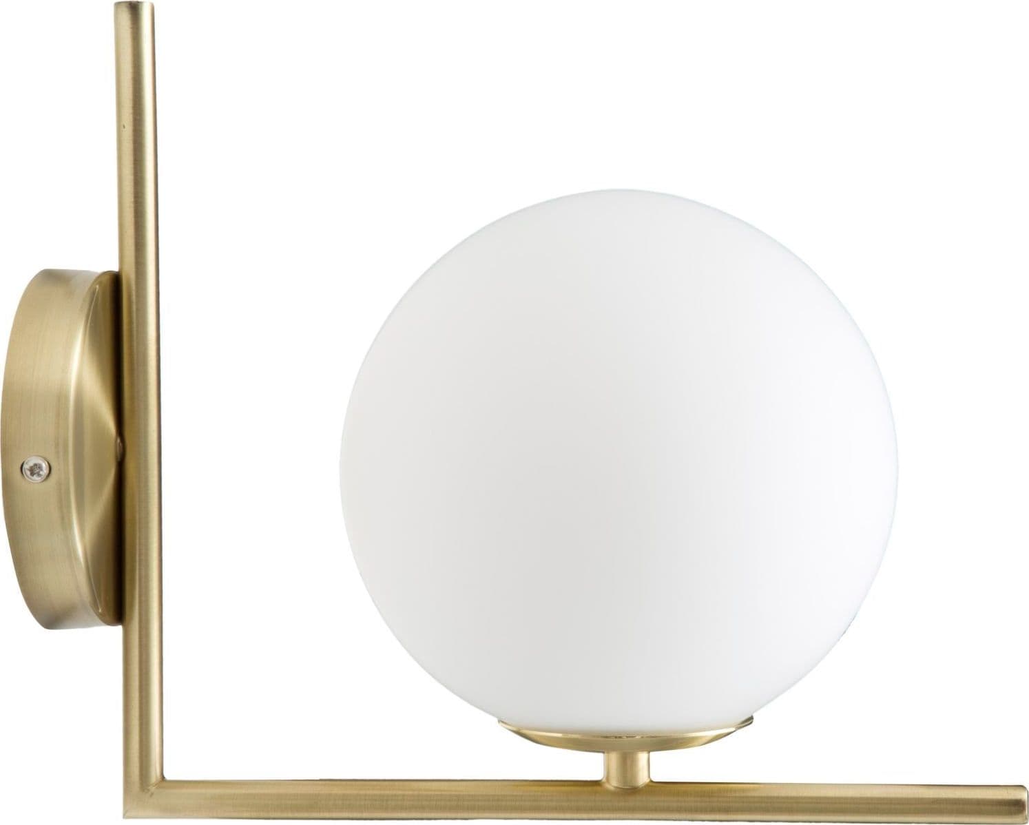 Lampadario da muro "Glamy" struttura in metallo e vetro per interni in Applique Decor Space - Altamura, commercioVirtuoso.it