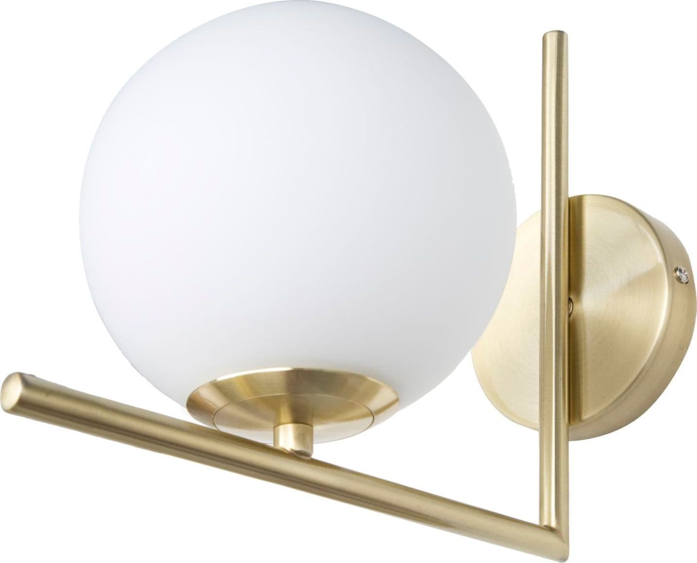 Lampadario da muro "Glamy" struttura in metallo e vetro per interni in Applique Decor Space - Altamura, commercioVirtuoso.it