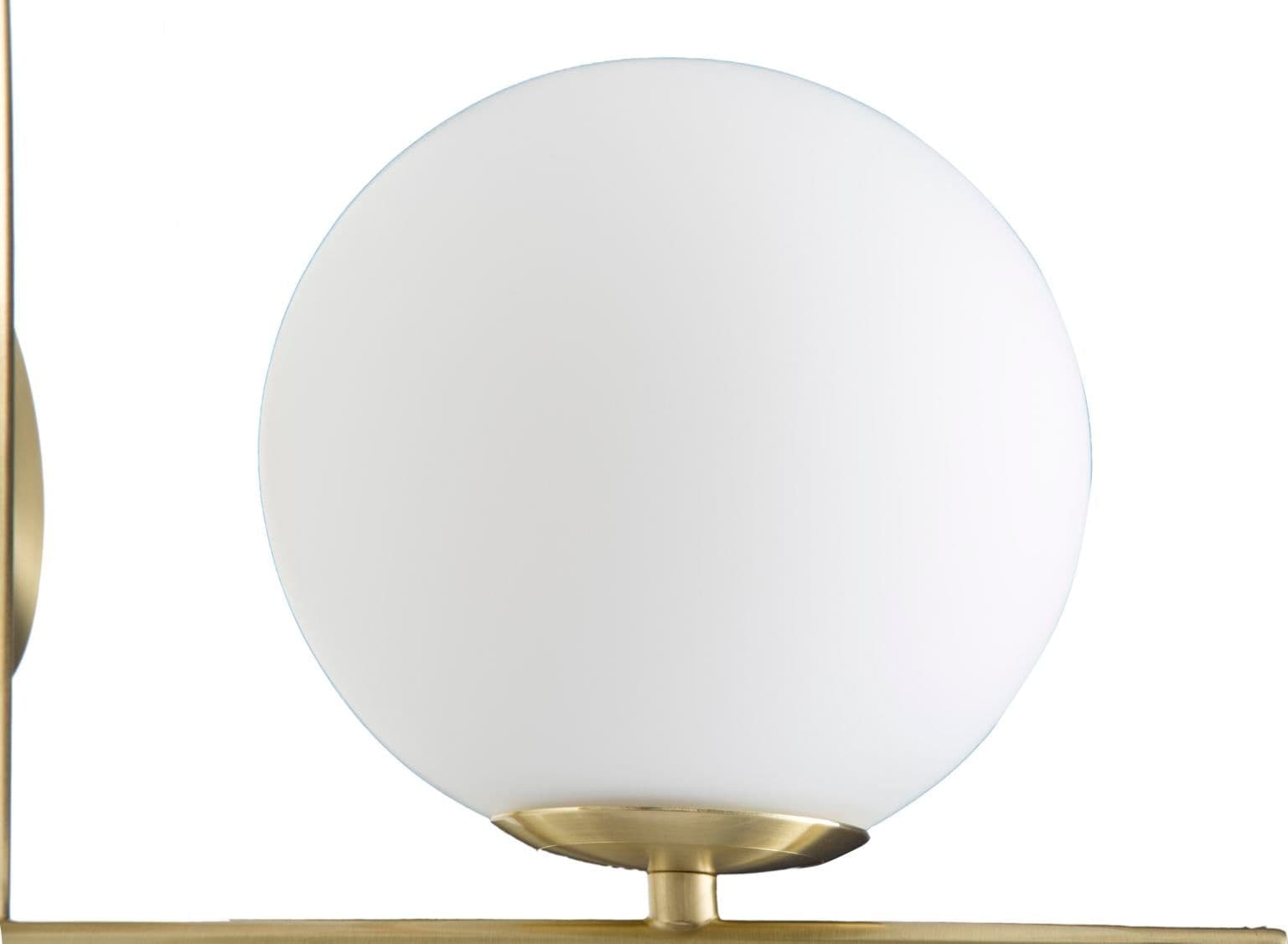 Lampadario da muro "Glamy" struttura in metallo e vetro per interni in Applique Decor Space - Altamura, commercioVirtuoso.it