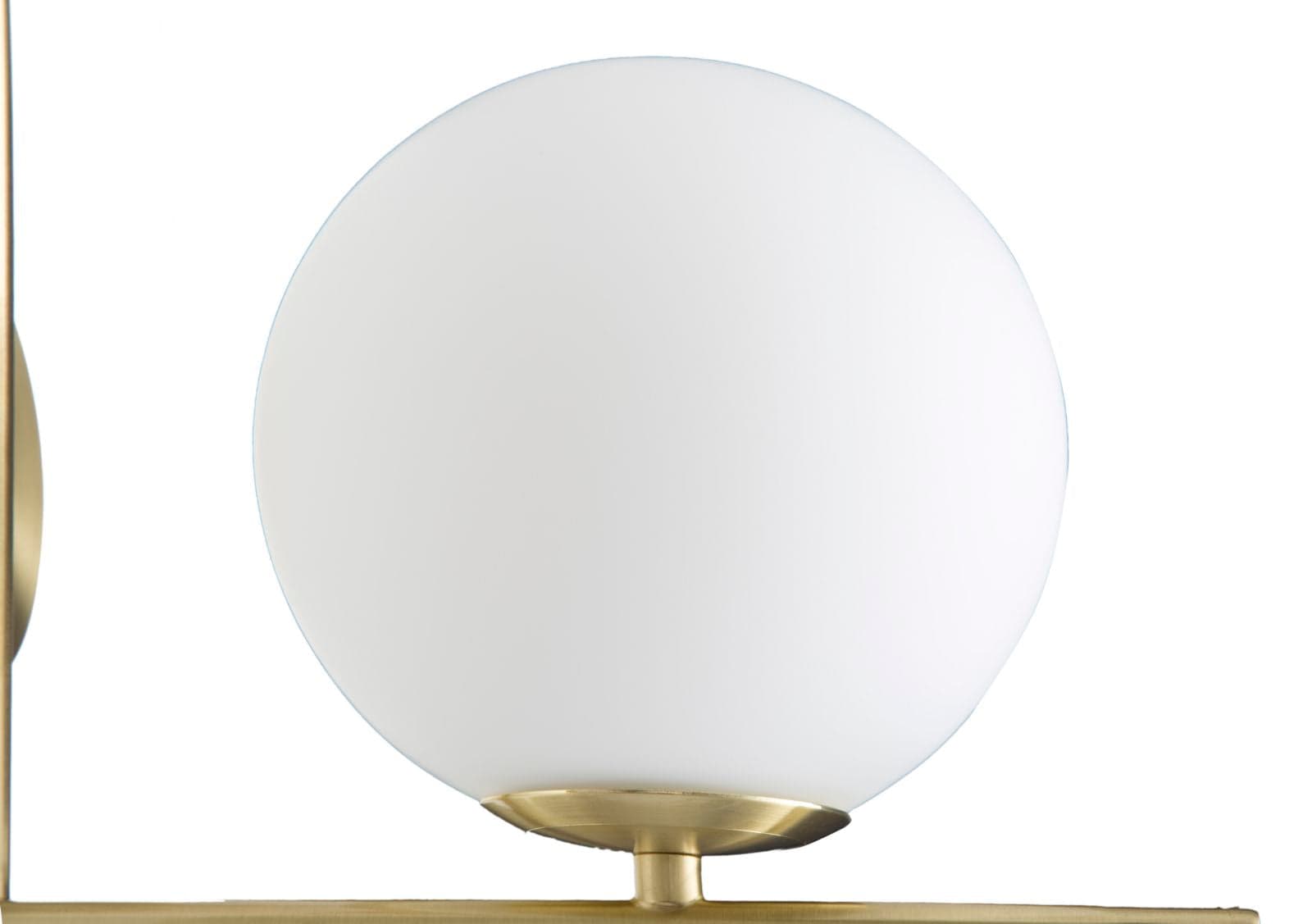 Lampadario da muro "Glamy" struttura in metallo e vetro per interni in Applique Decor Space - Altamura, commercioVirtuoso.it