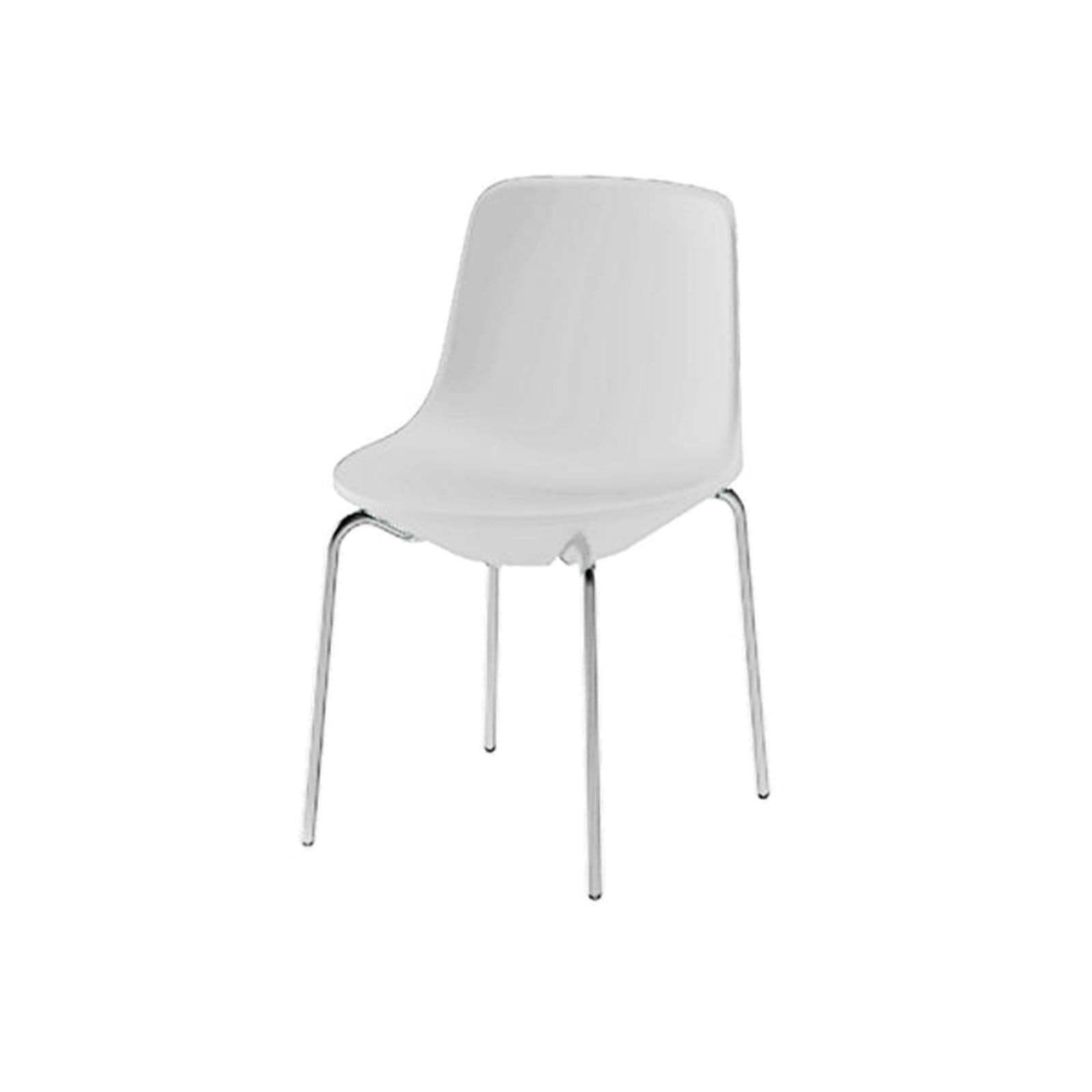 Sedia "Planet" struttura in polietilene e gambe in alluminio per esterno in Sedie per tavolo da giardino Decor Space - Altamura, commercioVirtuoso.it
