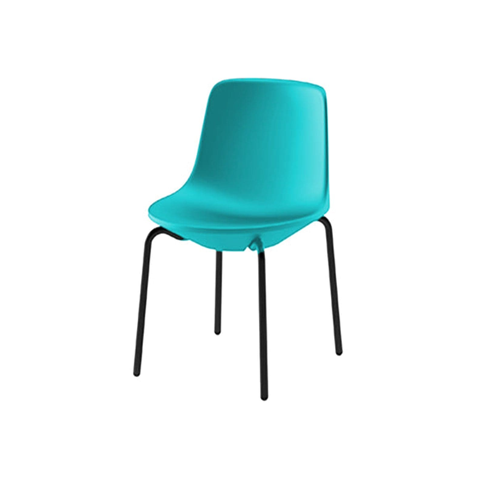Sedia "Planet" struttura in polietilene e gambe in alluminio per esterno in Sedie per tavolo da giardino Decor Space - Altamura, commercioVirtuoso.it