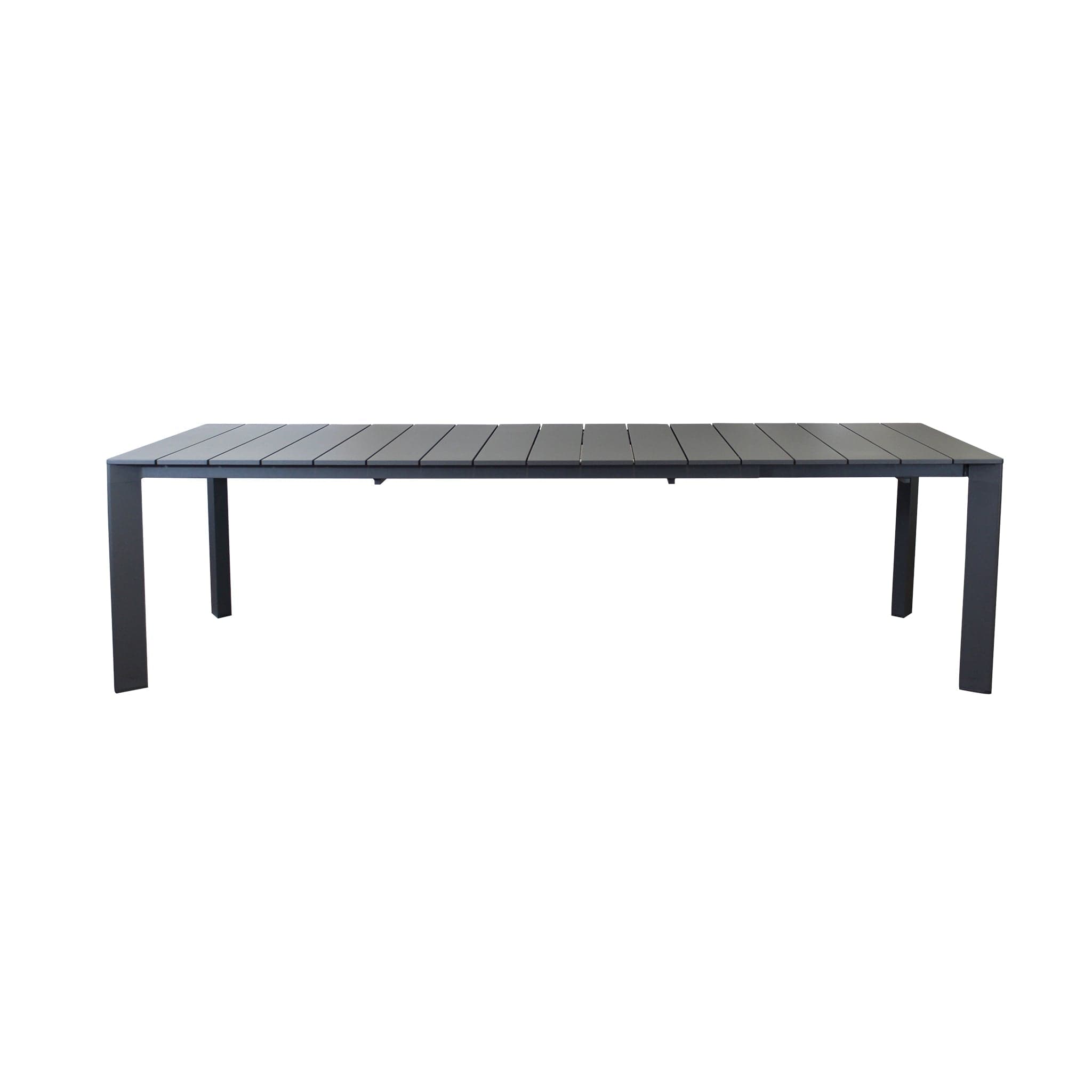 Tavolo "Barbados" allungabile telescopico per esterno e giardino, in alluminio 165/215 cm in Tavoli standard Decor Space - Altamura, commercioVirtuoso.it