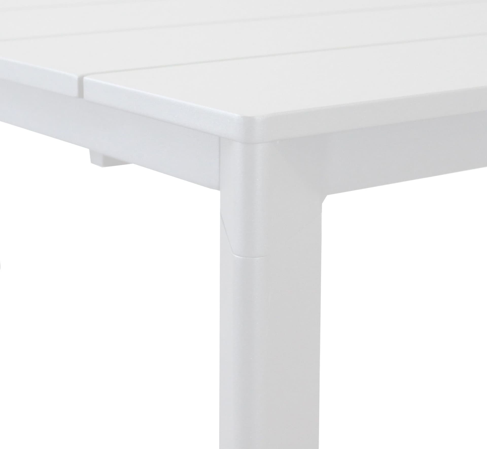Tavolo "Barbados" allungabile telescopico per esterno e giardino, in alluminio 165/215 cm in Tavoli standard Decor Space - Altamura, commercioVirtuoso.it