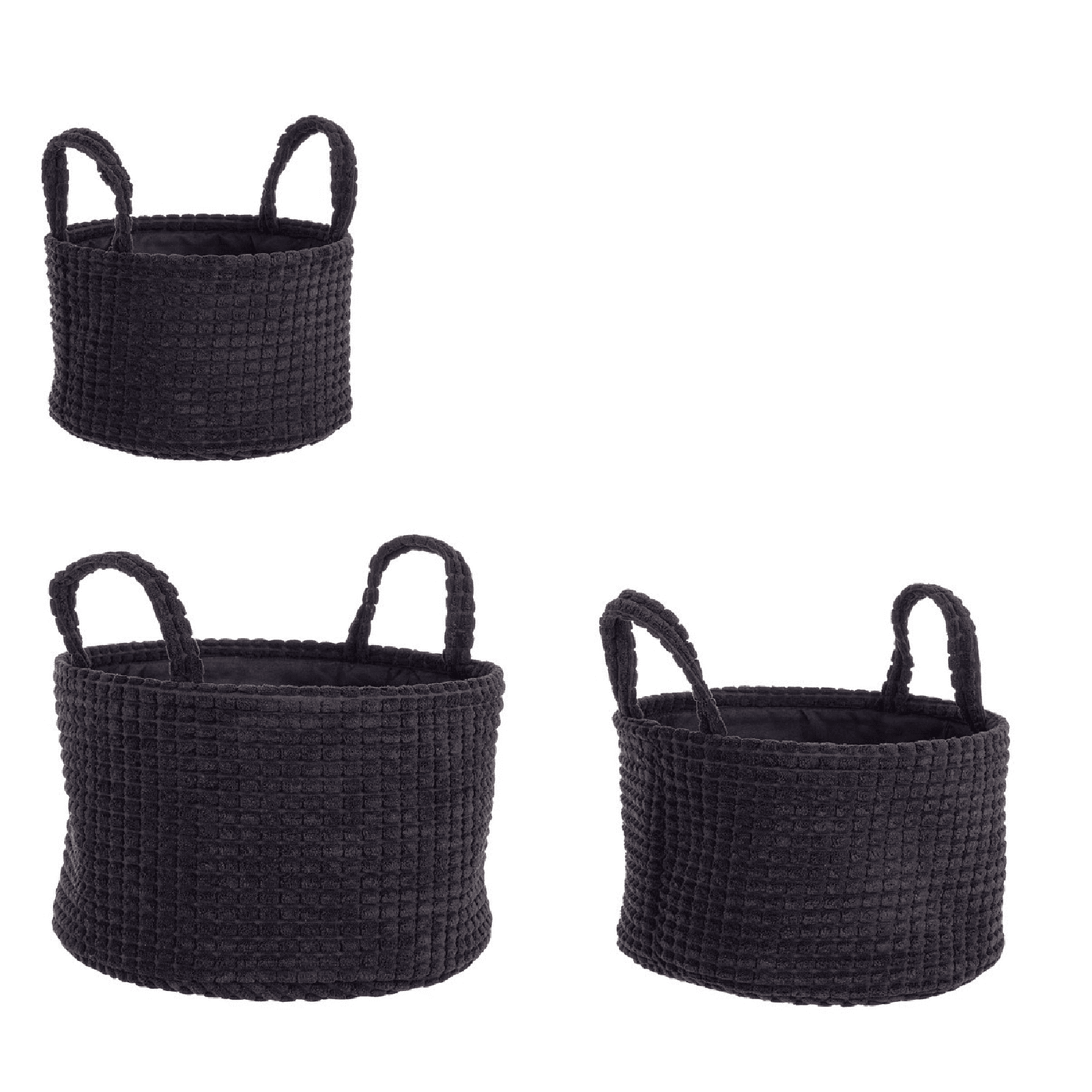Set 2 pezzi con manico "Nicky" in poliestere in Organizer per cassetti Decor Space - Altamura, commercioVirtuoso.it