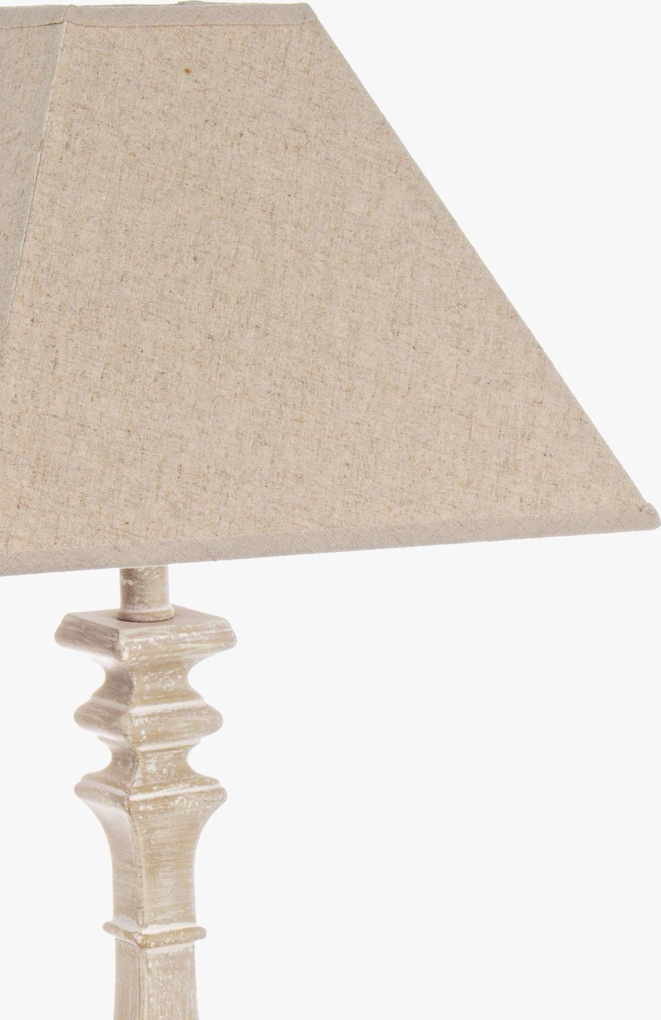 Lampada da tavolo "Ajaccio" in legno h 52 cm in Lampade da tavolo e abat-jour Decor Space - Altamura, commercioVirtuoso.it